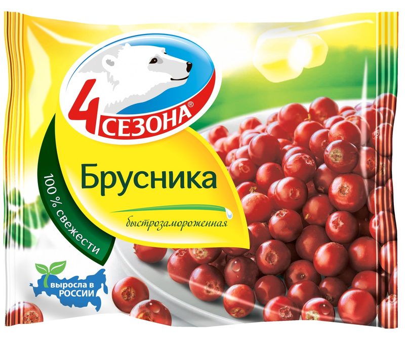4С Ягода Брусника 300гр*20 (5) — оптом