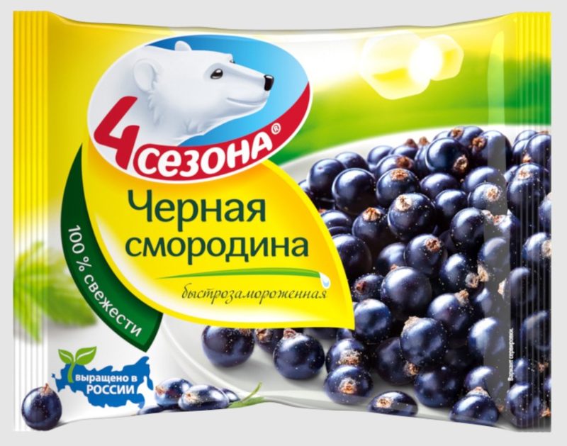 4С Ягода Черная смородина 300гр*20 (5) — оптом
