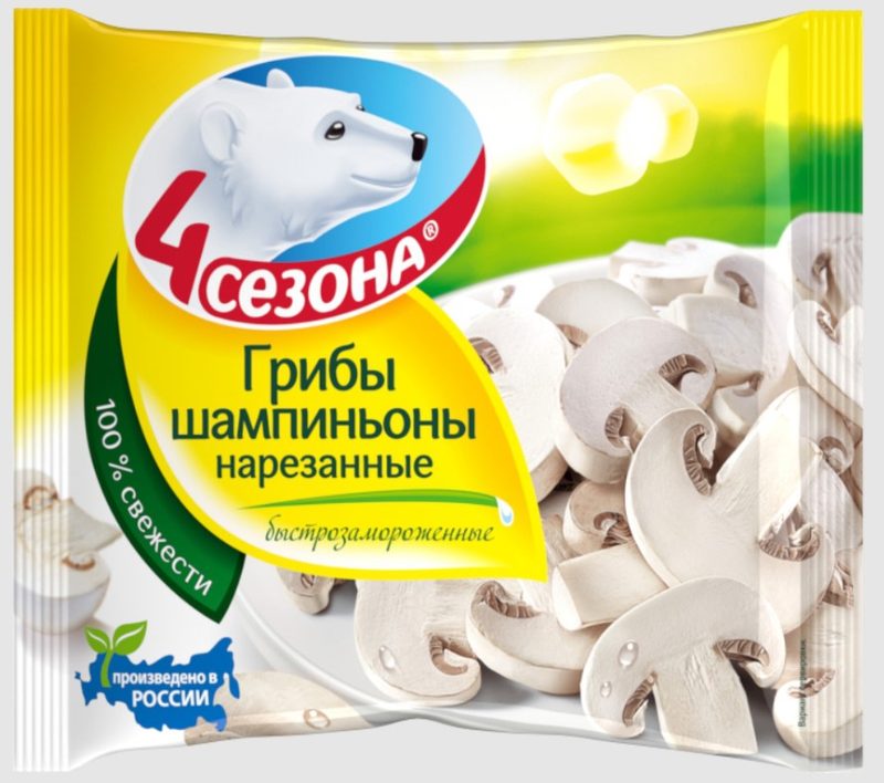 4С Шампиньоны нарезанные 400гр*20 (5) — оптом