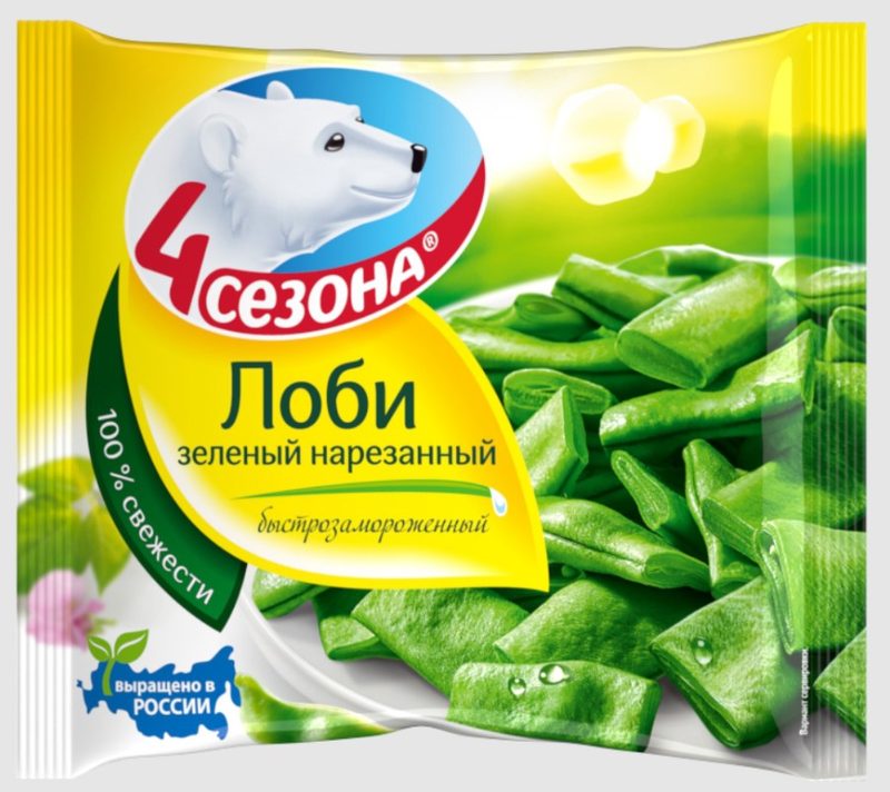 4С Лоби зеленый нарезанный 400гр*20 (5) — оптом