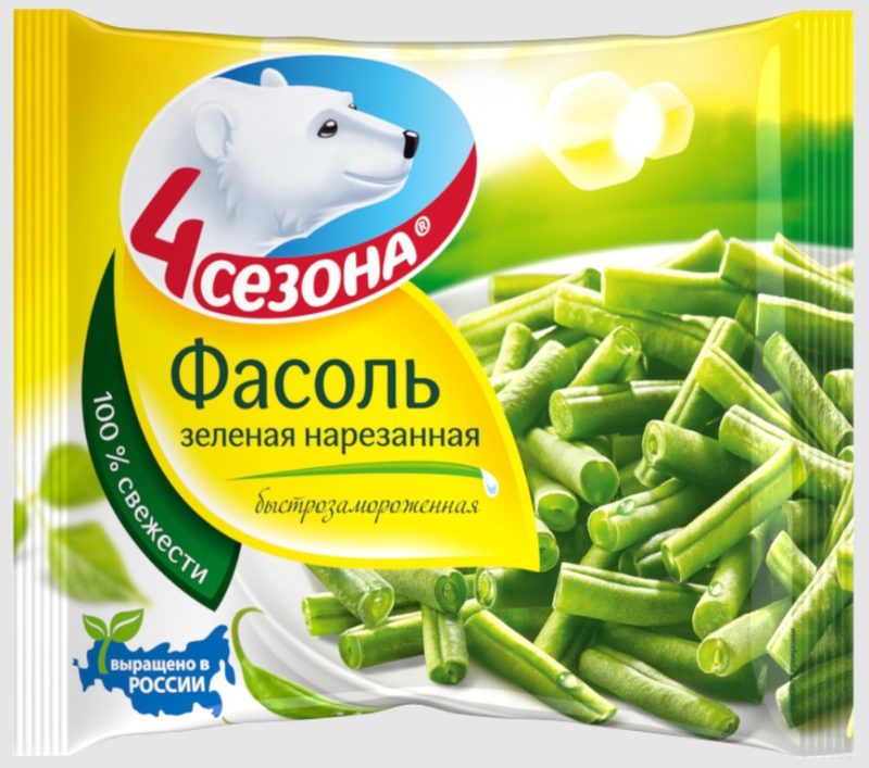 4С Фасоль стручковая нарезан. 400гр*20 (5) — оптом