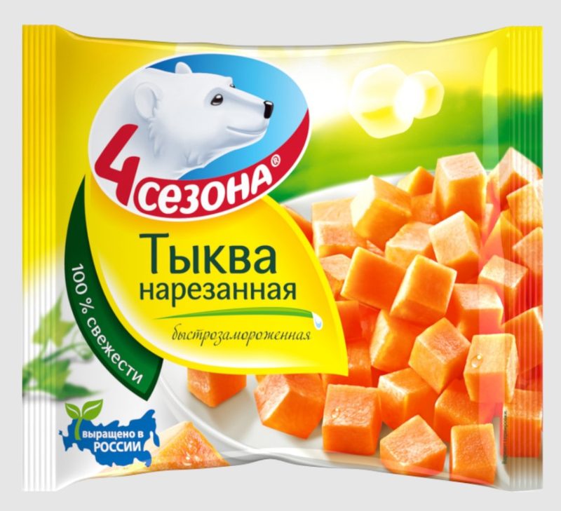 4С Тыква нарезанная 400гр*20 (5) — оптом