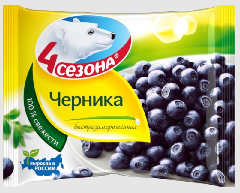 4С Ягода Черника  300гр*20 (5) — оптом