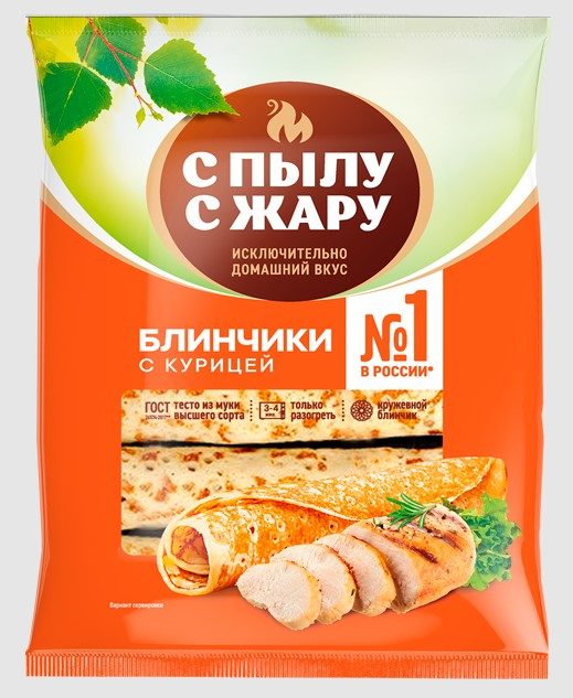 СПЖ Блины с курицей 360гр*14 (6) — оптом
