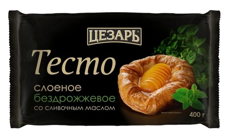МР (Шок-Ц) Тесто ЦЕЗАРЬ (400) сл безд на МАСЛЕ *12 (5) — оптом