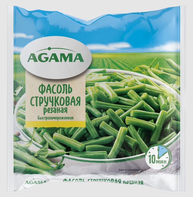 АГ Фасоль стручков резан. 400гр*14 (5) — оптом