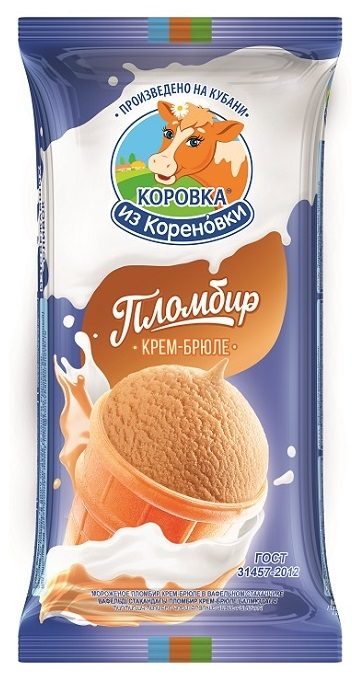 КК Стакан КРЕМ-БРЮЛЕ пломбир 100гр*30 — оптом