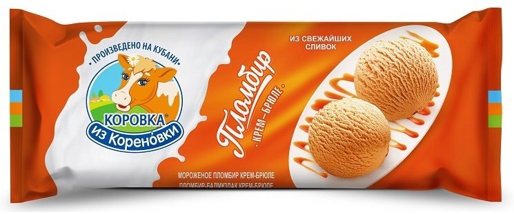 КК ПОЛЕНО КРЕМ-БРЮЛЕ пломбир 400гр*8 (3) — оптом
