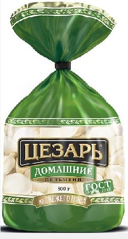 МР (Шок-Ц) Пельмени ЦЕЗАРЬ ГОСТ Домашние 800гр*12 (4) — оптом