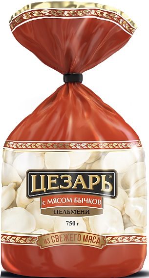 МР (Шок-Ц) Пельмени ЦЕЗАРЬ Мясо мол быч 750гр*12 (4) — оптом