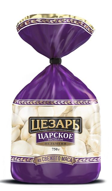 МР (Шок-Ц) Пельмени ЦЕЗАРЬ Царское застол 750гр*12 (4) — оптом