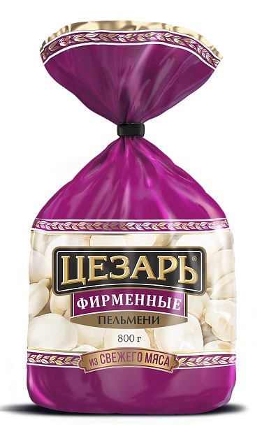 МР (Шок-Ц) Пельмени ЦЕЗАРЬ Фирменные 800гр*12 (4) — оптом