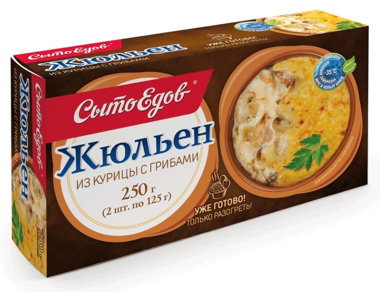 СЕ Жюльен из курицы с грибами 250гр*12 (4) — оптом