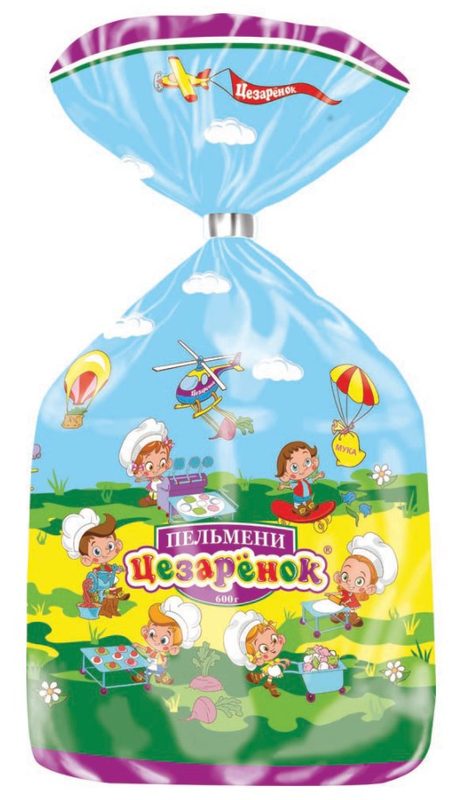 МР (Шок-Ц) Пельмени ЦЕЗАРЕНОК 600гр*15 (4) — оптом