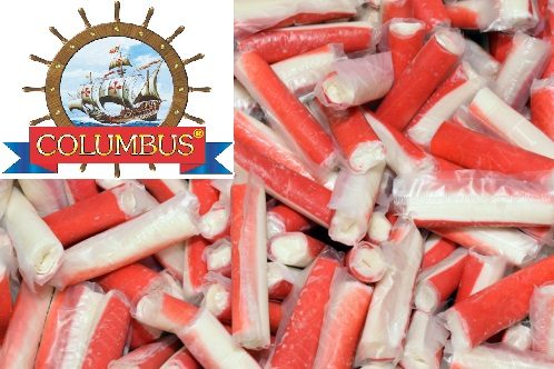 (вес) CS Крабовые палочки COLUMBUS 5кг*1 — оптом