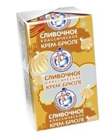 НМ Брикет на вафлях ПЛОМБИР Крем-Брюле 80гр*30 — оптом