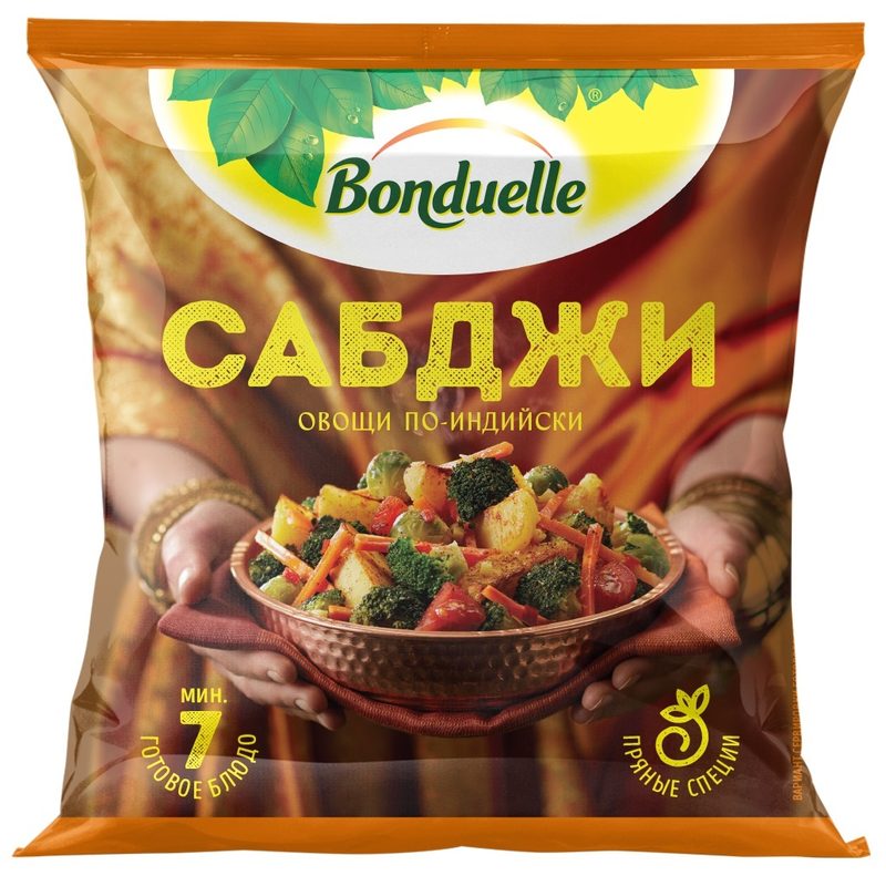 БД Смесь стрит-фуд САБДЖИ по-индийски 400гр*12 (5) — оптом