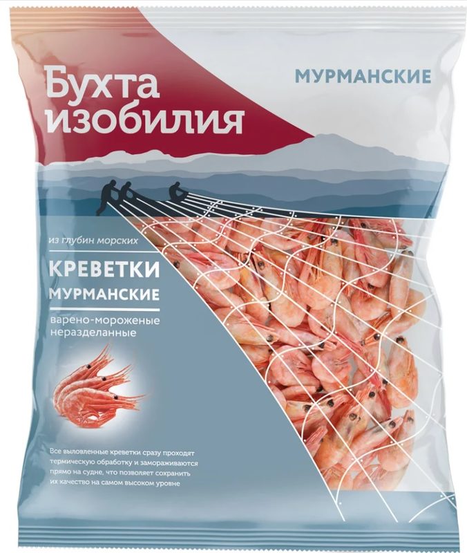 БИ Креветки МУРМАНСКИЕ неразд 500гр*8 (3) — оптом