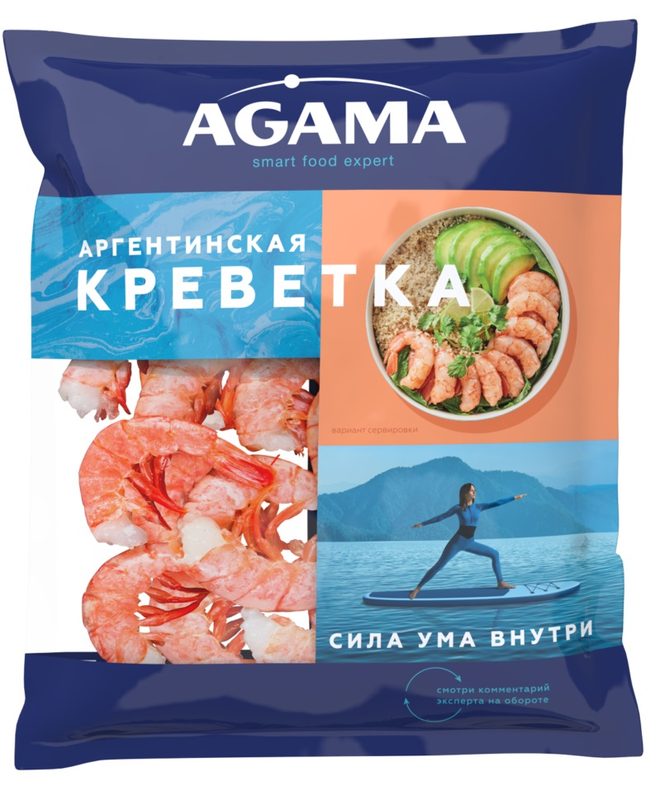 (АКЦ+) АГ Креветка №7 АРГЕН с/м б/г 850гр*6 (1) — оптом