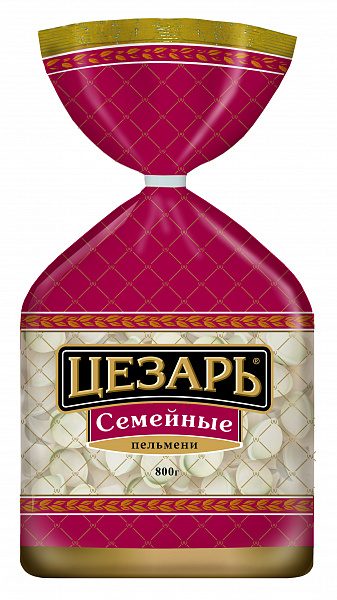 МР (Шок-Ц) Пельмени ЦЕЗАРЬ Семейные 800гр*12 (4) — оптом