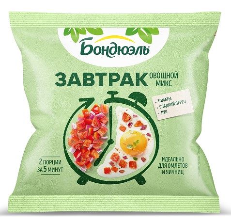 БД Овощной микс ЗАВТРАК с томатами 200гр*24 (4) — оптом