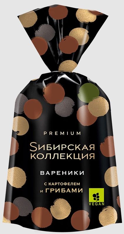 СК Вареники СИБ КОЛ с картоф и грибами 700гр*8 (4) — оптом