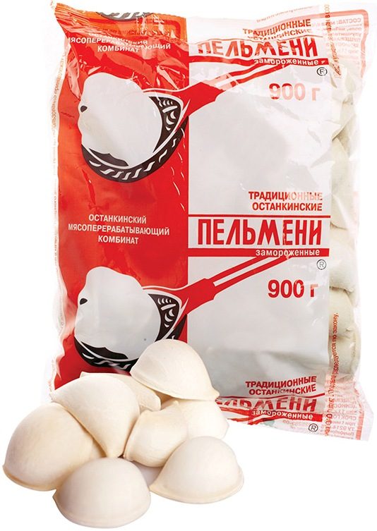 ОС (Шок-Ц) Пельмени ОСТАНКИНО 900гр*10 (5) — оптом