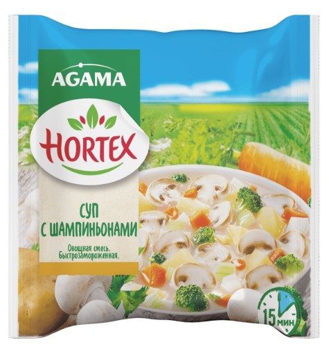 АГ Суп с шампиньонами 400гр*12 (5) — оптом