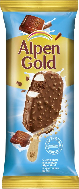 ФР (Шок-Ц) Эск ALPEN GOLD NEW Шок Возд 58гр*27 — оптом
