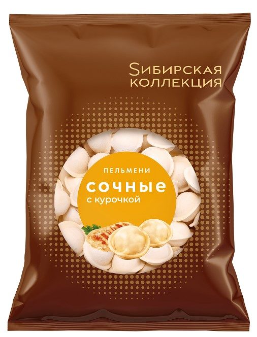 (АКЦ+) СК Пельмени СИБ КОЛ Сочные с Курочк 700гр*8 (4) — оптом