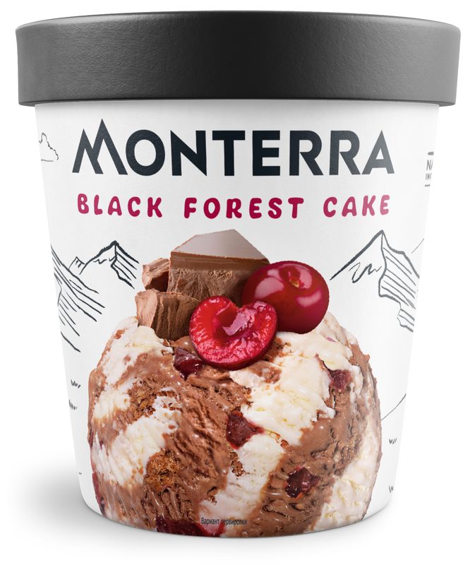 MONTERRA Торт Шоколад Вишня 480мл*8 (1) — оптом