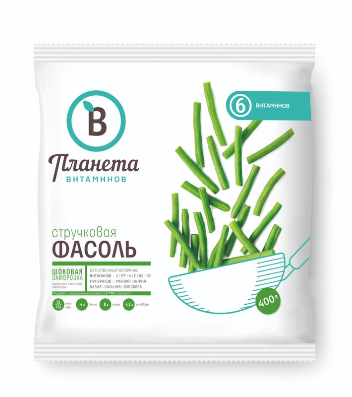 ПВ Фасоль стручковая 400гр*25 (5) — оптом