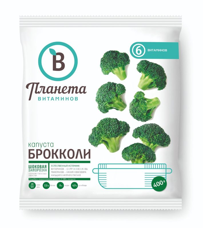 ПВ Капуста Брокколи 400гр*25 (5) — оптом