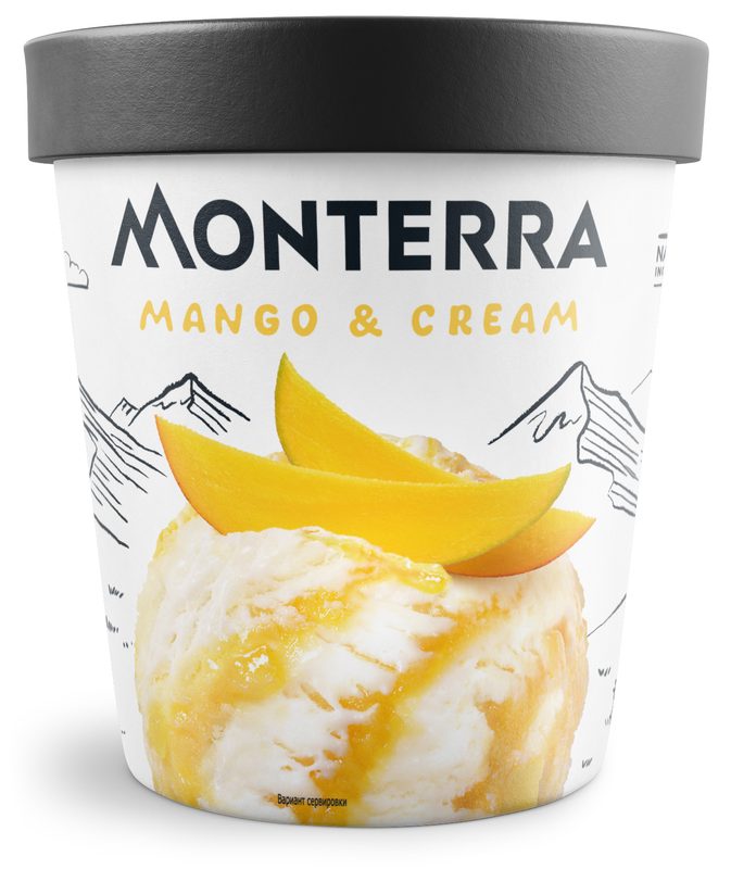 MONTERRA Манго Сливки 480мл*8 (1) — оптом
