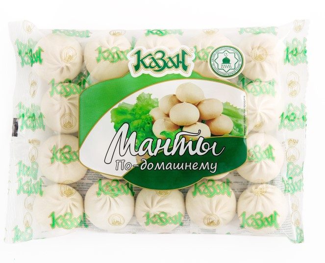 КЗ Манты КАЗАН По-домашнему (Халяль) 800гр*12 (5) — оптом