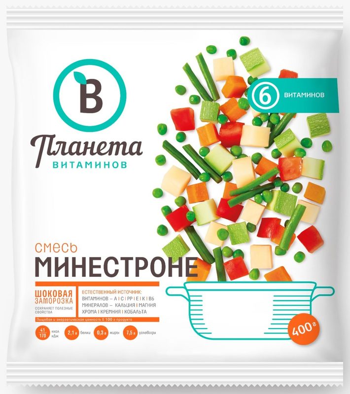 ПВ Смесь Минестроне 400гр*25 (5) — оптом