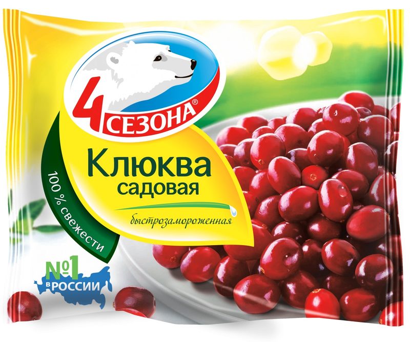 4С Ягода Клюква садовая 300гр*22 (5) — оптом