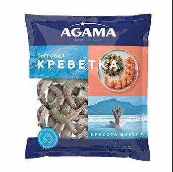 АГ Креветка №8 ТИГРОВАЯ с/м б/г 400гр*6 (2) — оптом