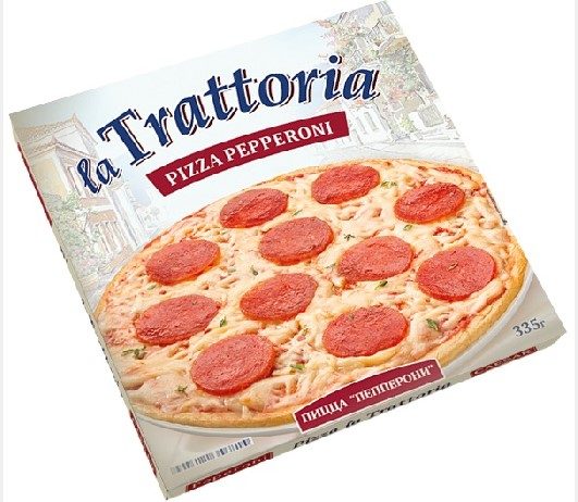 МР (Шок-Ц) Пицца La TRATTORIA Пепперони 335гр*5 (5) — оптом