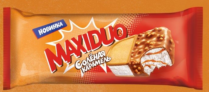 ФР Сэндвич "МАКСИДУО" Солёная карамель 94гр*24 — оптом