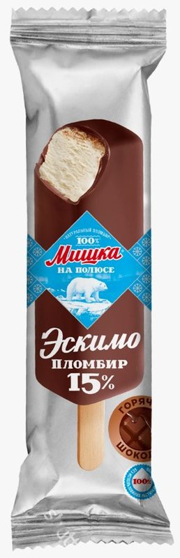 МП Эск МИШКА ГОРЯЧИЙ Шоколад Пломбир 70гр*24 — оптом