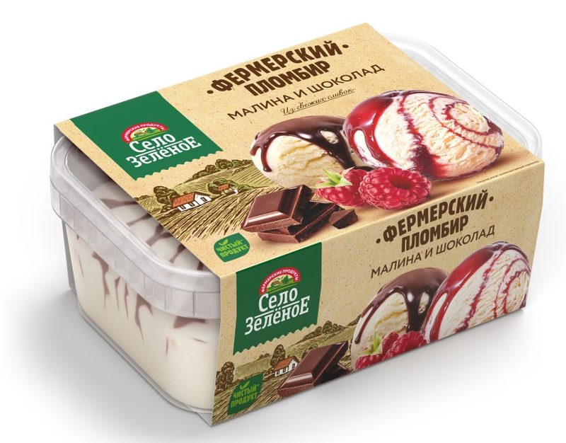 СЗ Лоток плмб Малина-Шоколад 450гр*6 (2) — оптом