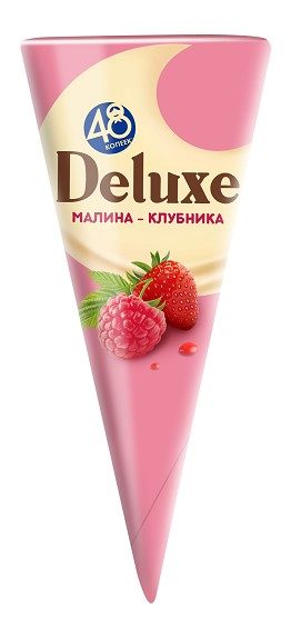 ФР Рожок 48 КОПЕЕК DELUXE Клубника-Малина 78гр*24 — оптом
