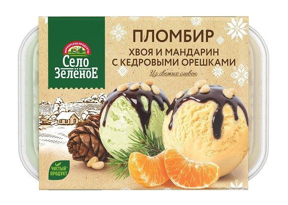 СЗ Лоток плмб Мандарин и Хвоя с кедр орешк 450гр*6 (2) — оптом