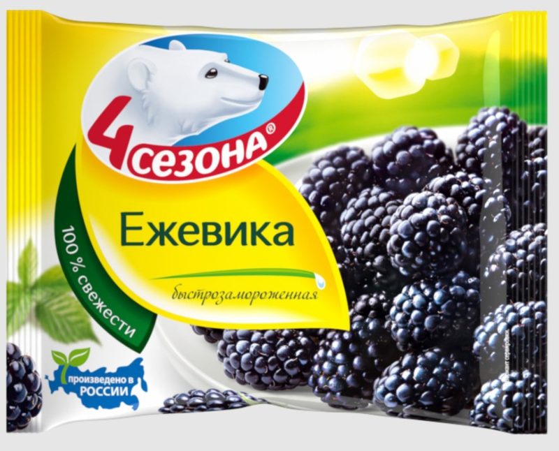 4С Ягода Ежевика 300гр*22 (5) — оптом