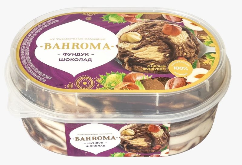 БМ Лоток БАХРОМА Фундук-Шоколад 450гр*6 (2) — оптом
