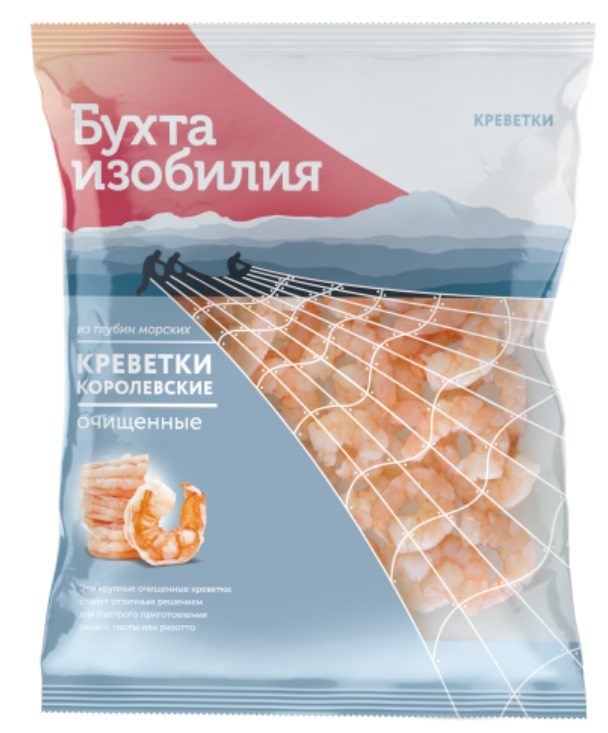 БИ Креветки КОРОЛЕВСКИЕ Очищен. в/м 300гр*6 (2) — оптом