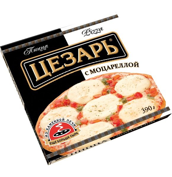 МР (Шок-Ц) Пицца ЦЕЗАРЬ Моцарелла 390гр*4 (4) 22% — оптом