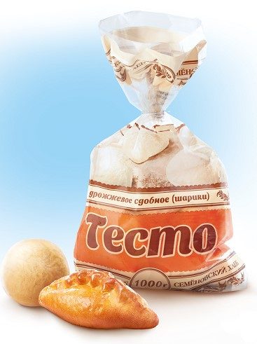 СМ Тесто пирожковое (шарики) 1кг*5 (5) — оптом