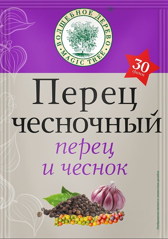 ВД Приправа Перец чесночный 30гр*16 (5) — оптом